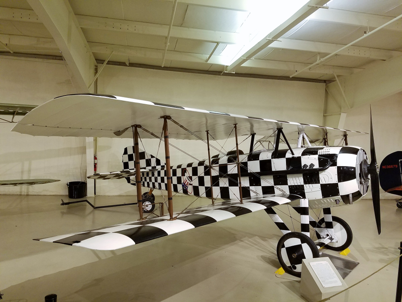 I have a bit of a WW1 obsession so checking out all of these period fighters was pretty epic.